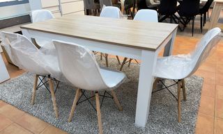 Mesa Comedor Madera ¡¡sillas disponible!!