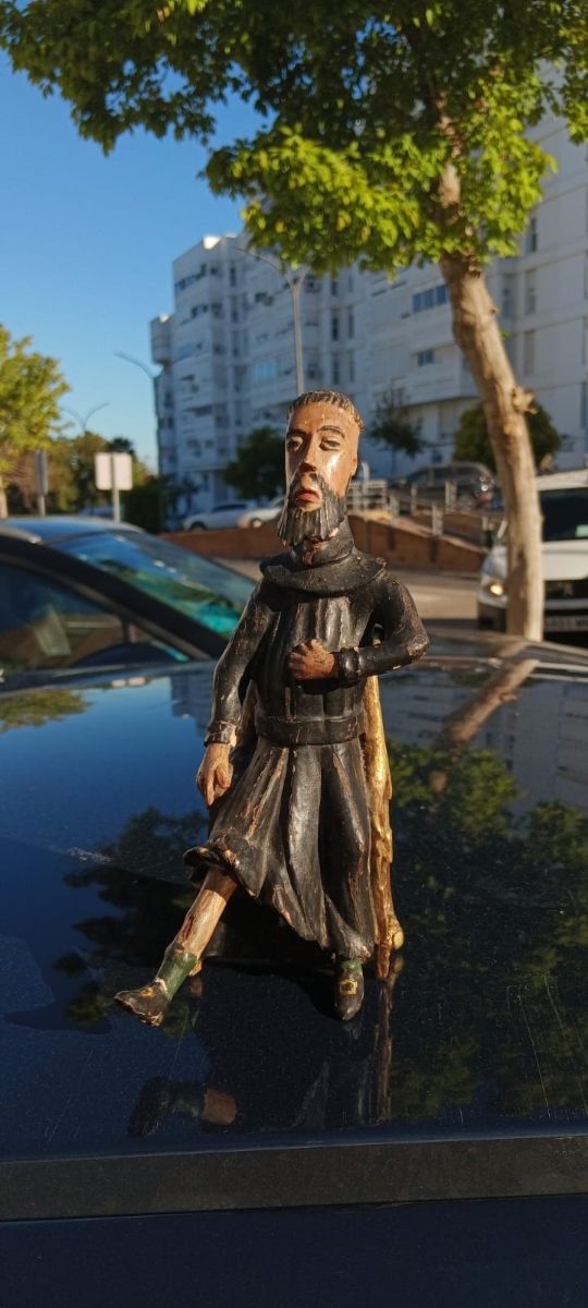 Talla colonial de madera san roque
 siglo XVIII