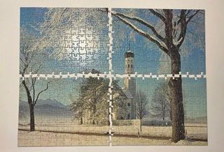 Puzzle Ravensburger 500 pezzi - Mattino d'inverno