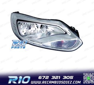 FARO DCH PARA FORD FOCUS IV 11-14 FONDO CROMO