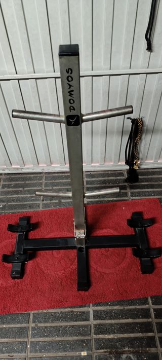 SOPORTE MANCUERNAS Y PESAS TE LO LLEVO EN MADRID