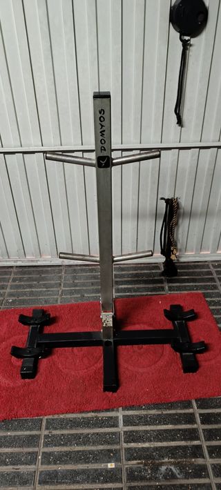 SOPORTE MANCUERNAS Y PESAS TE LO LLEVO EN MADRID