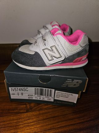 Scarpe New Balance Bambina 574 Taglia 25 EUR