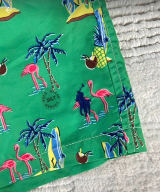 Bañador Polo Ralph Lauren Verde Talla XXXL.Nuevo.