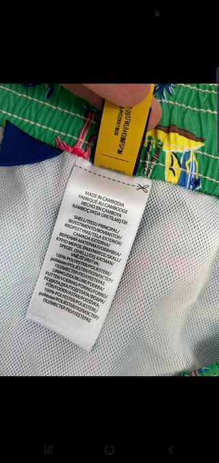 Bañador Polo Ralph Lauren Verde Talla XXXL.Nuevo.