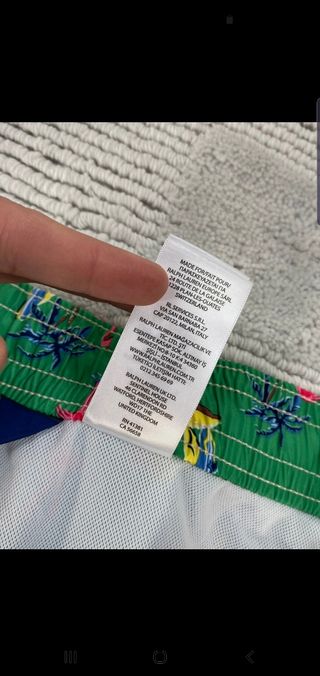 Bañador Polo Ralph Lauren Verde Talla XXXL.Nuevo.