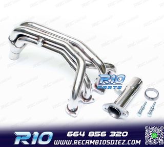COLECTORES INOX CITROEN SAXO 8V Y PEUGEOT 106 8V FASE 2