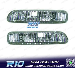 INTERMITENTES LATERALES BMW E46 98-05 CRISTAL CLARO CROMADO