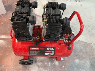Compresor Mader Silencioso 100L