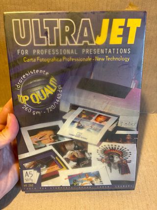 Ultra Jet A5 Carta Fotografica 50 Fogli