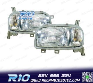 FAROS CON REGULACIÓN MANUAL PARA NISSAN MICRA K11 92-98