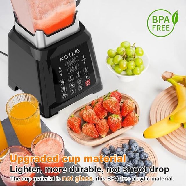 Batidora 2000 W con vaso y accesorios SIN ESTRENAR