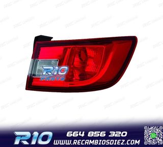 PILOTO DCH PARA RENAULT CLIO IV 12-16 BLANCO ROJO