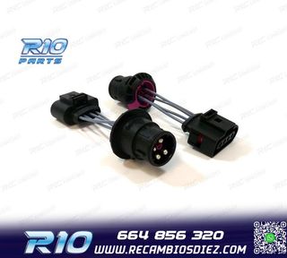 CABLE ADAPTADOR MONTAR FAROS AUDI A3 DEL 00-03