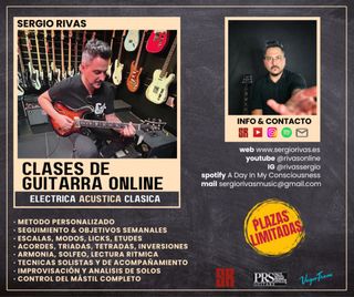 Clases de guitarra - 20 años de experiencia 