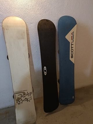 3 Tablas de Snowboard X 50€