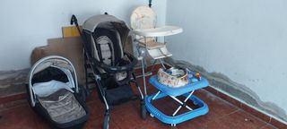 Carro para niños y accesorios