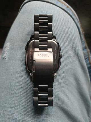 Reloj Fossil Negro y Plateado