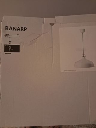 Lámpara colgante IKEA RANARP