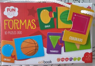 Puzzle infantil Funtastic Formas 10 Puzles Dúo