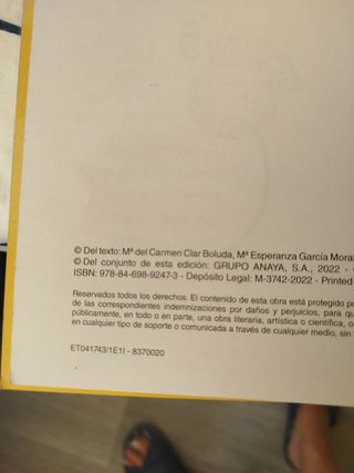 Libros Anaya 2 Primaria. Sin uso y forrados 