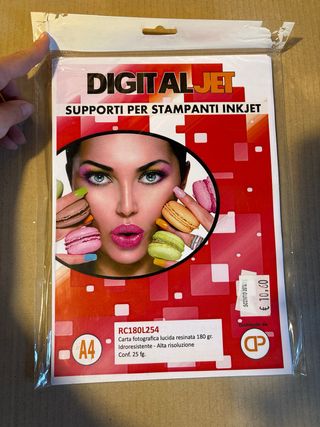 Lotto Carta Fotografica Digital Jet e Ultra jet