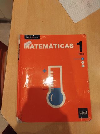 Inicia Dual Matemáticas 1º ESO Libro del Alumno...