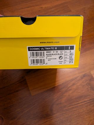 Zapatillas MAVIC COSMIC ULTIMATE III talla 43 1/3