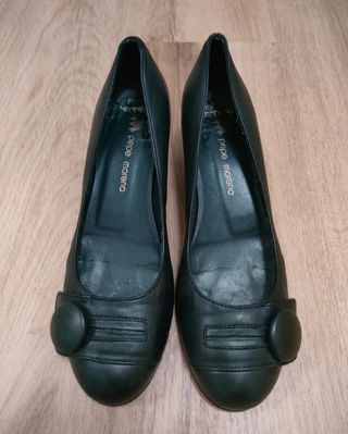 Zapatos vintage de piel