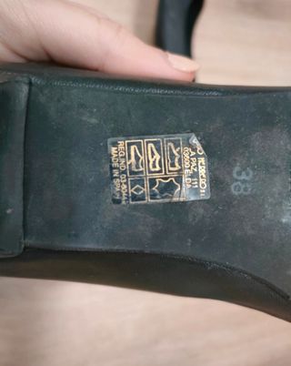 Zapatos vintage de piel