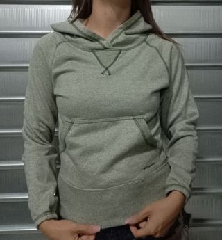 Felpa Patagonia con cappuccio donna verde