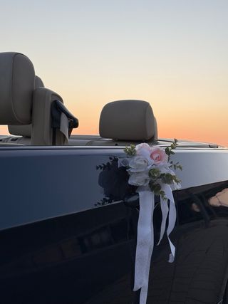 Alquiler BMW descapotable para bodas y eventos.