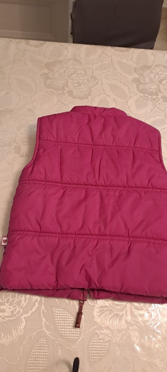 Piumino tipo gilet Blukids Rosa 12/18 Mesi