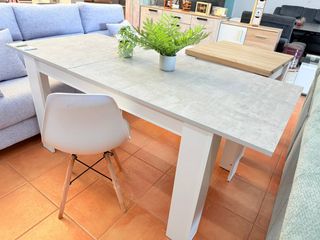 Mesa Comedor Extensible 178cm Gris