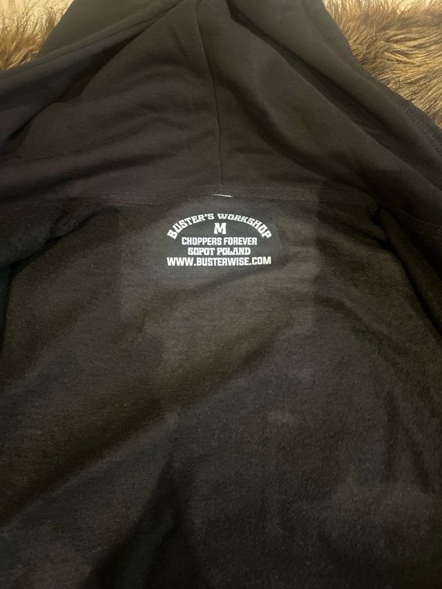 Sudadera Buster Wise Talla M Negra a estrenar