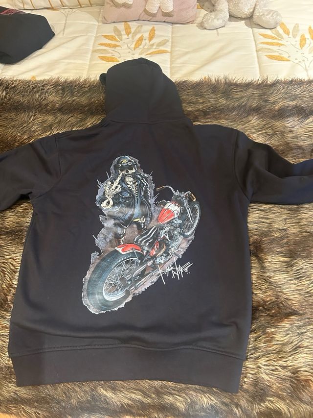 Sudadera Buster Wise Talla M Negra a estrenar