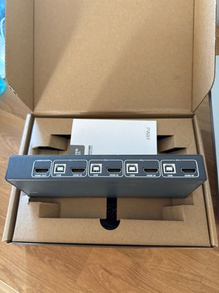 PWAY KVM HDMI USB Switch 4K