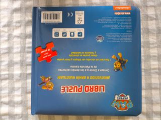 Libro Puzzle Patrulla Canina +3 Años