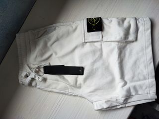 Stone Island Pantalones Blancos Talla M