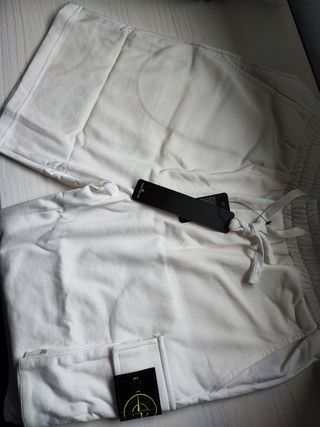 Stone Island Pantalones Blancos Talla M