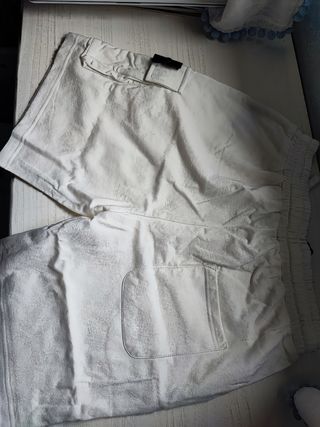Stone Island Pantalones Blancos Talla M
