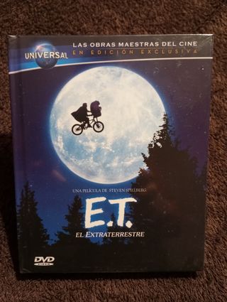 DVD libro E.T. El Extraterrestre Edición Exclusiva