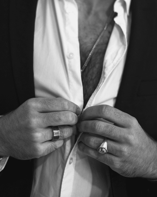 Anillo Hombre Acero 