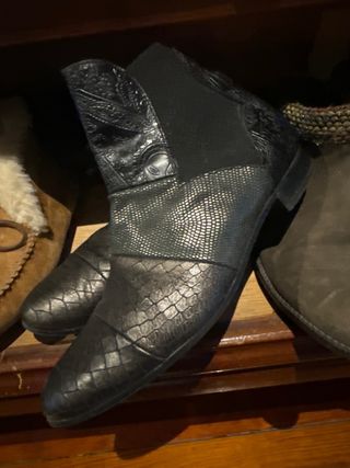 Botines, botas, piel,Pons Quintana