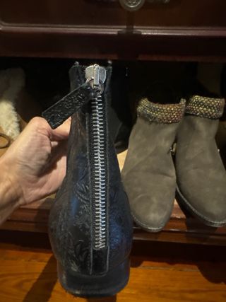 Botines, botas, piel,Pons Quintana