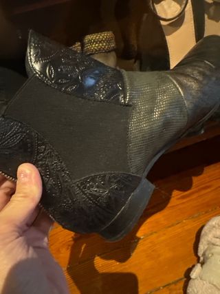 Botines, botas, piel,Pons Quintana