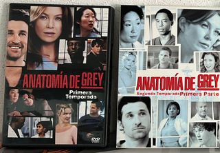 Anatomía de Grey DVD Temporadas 1-4 Español/Inglés