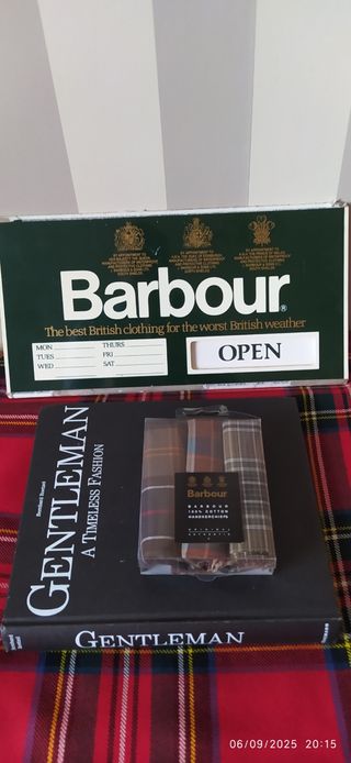 Pañuelos Barbour de algodón (3 unidades)
