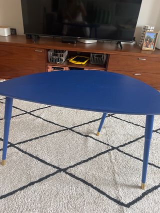 Mesa auxiliar LÖVBACKEN IKEA azul