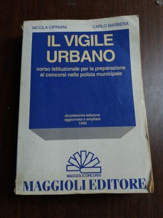 libro il vigile urbano 1996 corso istituzionale €5